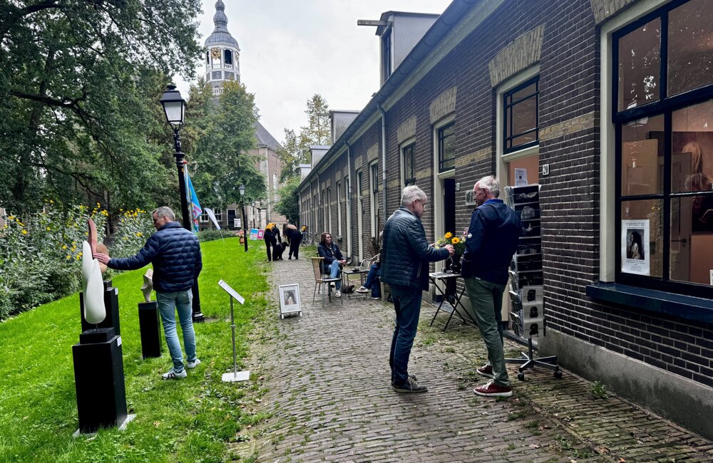 Herengracht tijdens open ateliers