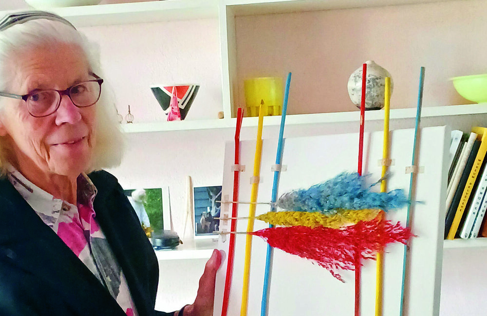 Gertie bracht zowaar een kleur aan op haar rietpluimen
