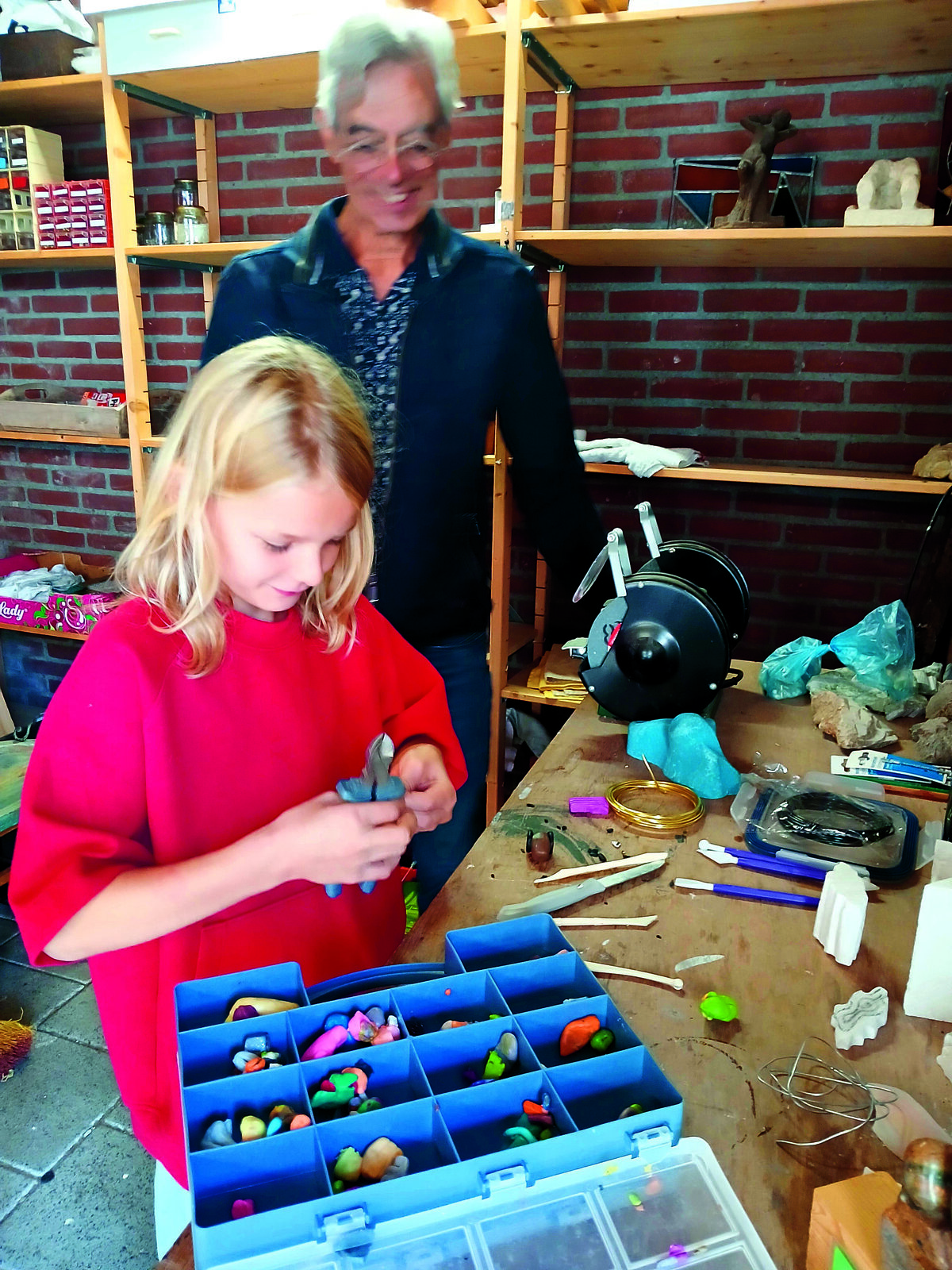 Siep samen met Opa Piet, die hem inspireert