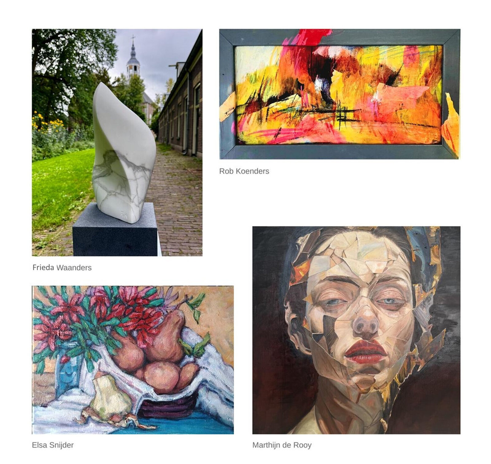 Collage deelnemers