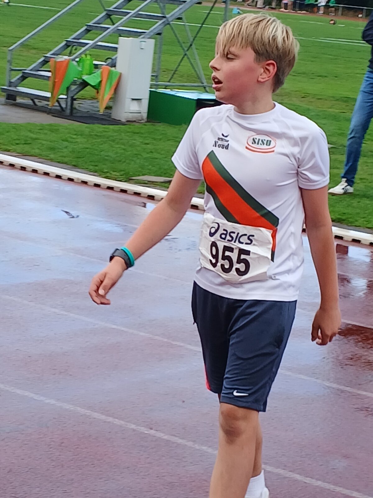 Het was voor de atleten een flinke inspanning