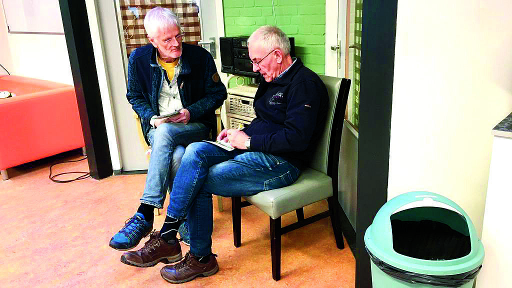 links Geert ten Tusscher en Gerrit Kok