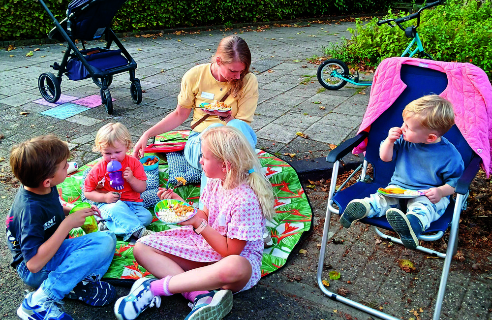 De kleinsten genieten volop